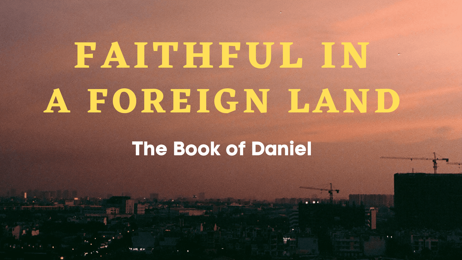 Faith in The Face of Fear