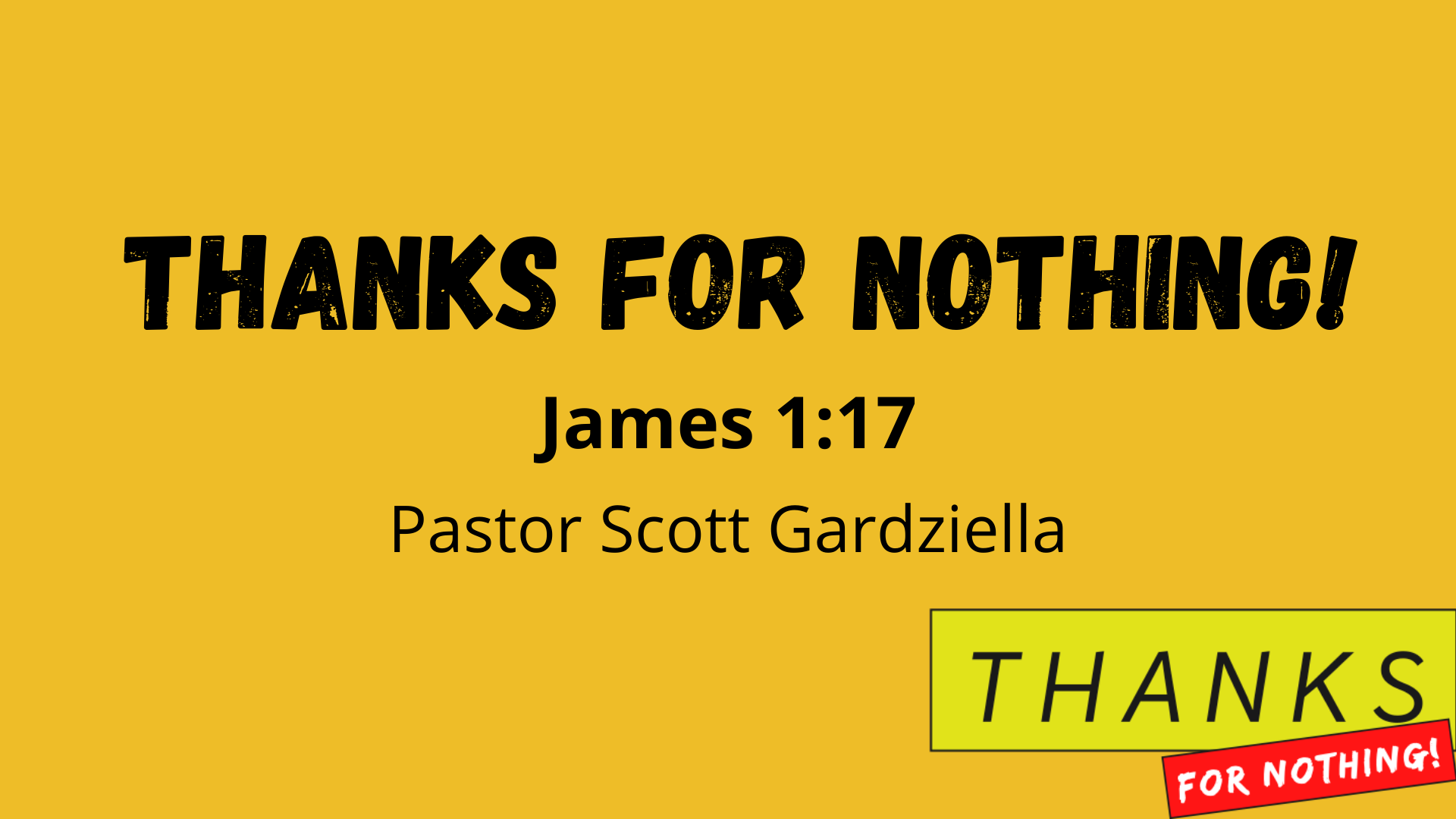 Growing in Gratitude for What God Does NOT Do